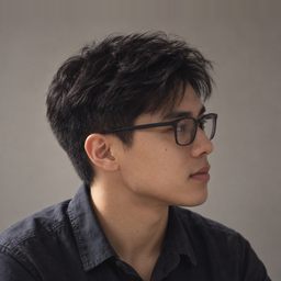 Ansel in profile